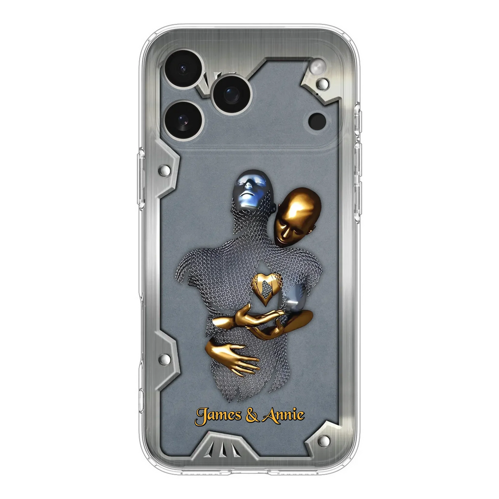 Custom Personalized Couple Phone Case - Gift Idea For Couple/ Valentines Day - Case For iPhone/ Samsung