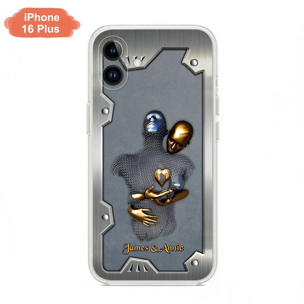 Custom Personalized Couple Phone Case - Gift Idea For Couple/ Valentines Day - Case For iPhone/ Samsung