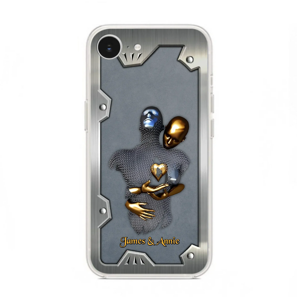 Custom Personalized Couple Phone Case - Gift Idea For Couple/ Valentines Day - Case For iPhone/ Samsung