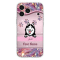Custom Personalized Dog Phone Case For iPhone And Samsung - Gift Idea For Dog Lover - Up to 3 Dogs
