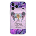 Custom Personalized Memorial Phone Case - Memorial Gift Idea For Family - Case For iPhone/Samsung - Always On My Mind Forever In Our Hearts