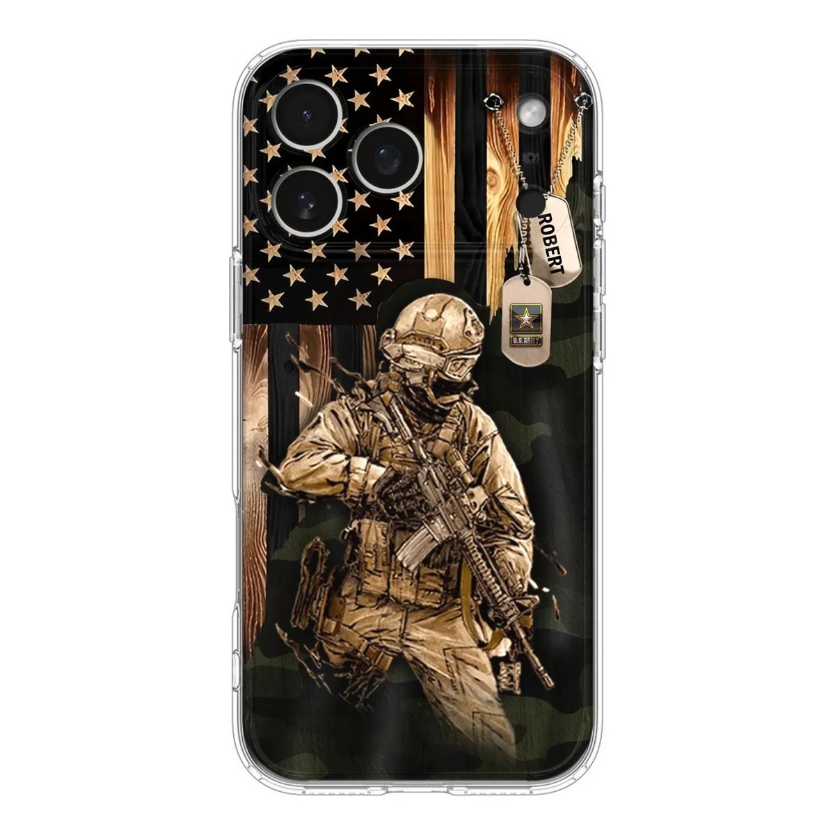 Custom Personalized Veteran iPhone/ Samsung Phone Case - Gift Idea For Veteran