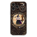 Custom Personalized Witch Phone Case - Halloween Gift Idea For Girl - Wiccan Decor/Pagan Decor - As Above So Below - Cases For iPhone And Samsung