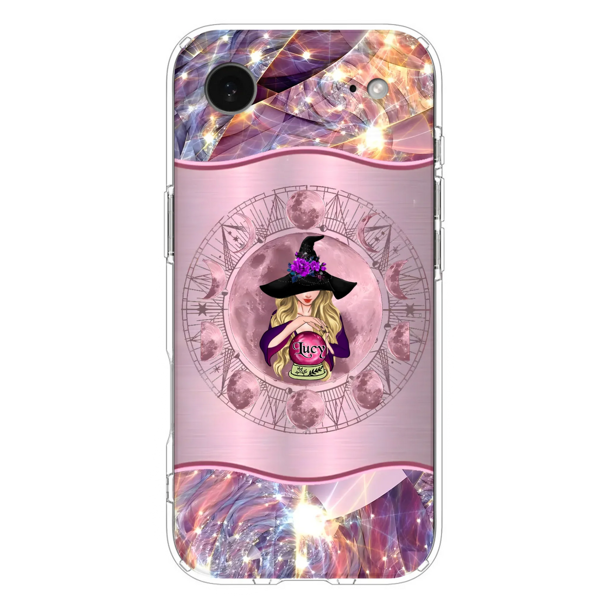 Personalized Witch Phone Case - Halloween Gift Idea For Witch Lovers - Case For iPhone/Samsung