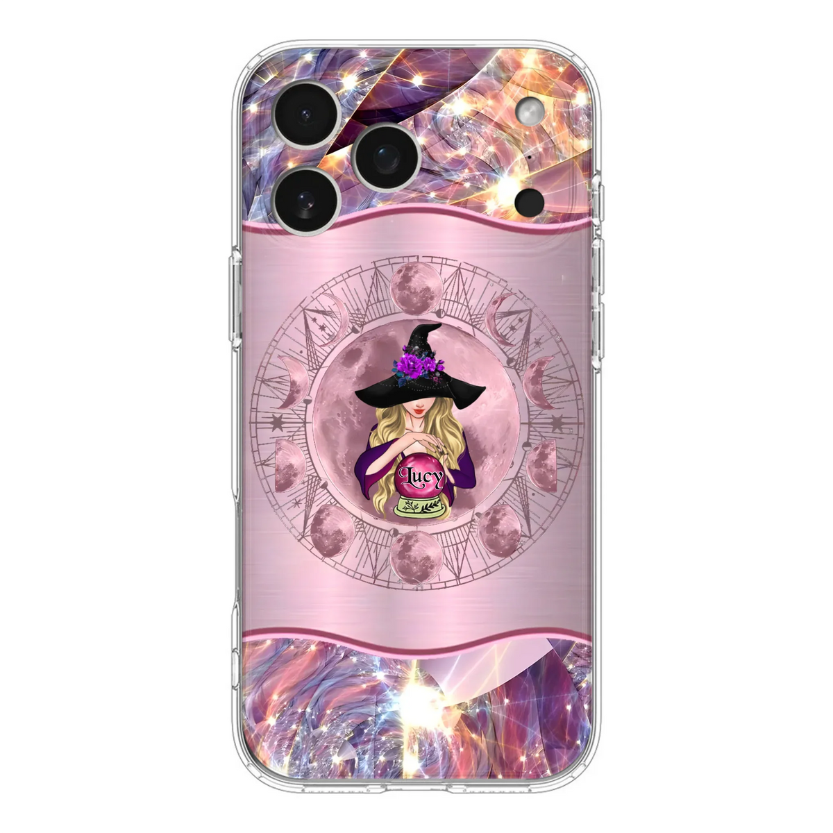 Personalized Witch Phone Case - Halloween Gift Idea For Witch Lovers - Case For iPhone/Samsung