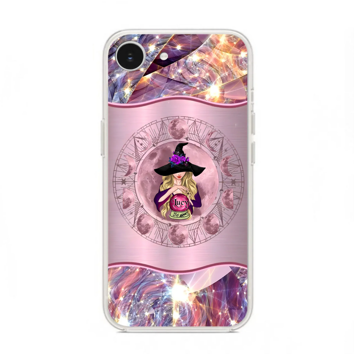 Personalized Witch Phone Case - Halloween Gift Idea For Witch Lovers - Case For iPhone/Samsung