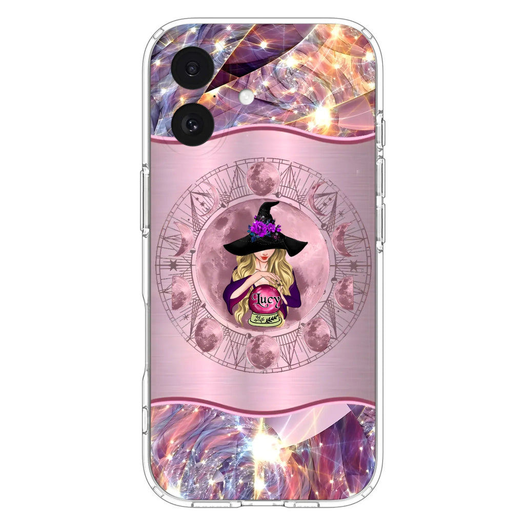Personalized Witch Phone Case - Halloween Gift Idea For Witch Lovers - Case For iPhone/Samsung