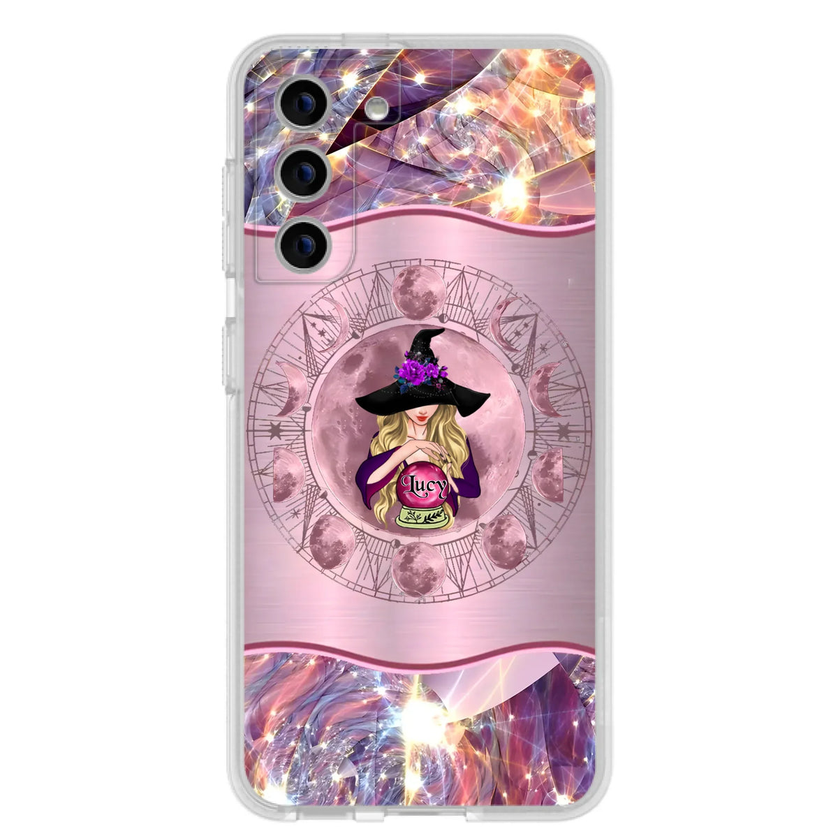 Personalized Witch Phone Case - Halloween Gift Idea For Witch Lovers - Case For iPhone/Samsung
