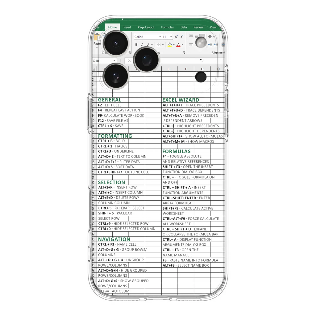 Personalized Excel Phone Case - Gift Idea For Excel Lovers - Cases For iPhone/Samsung