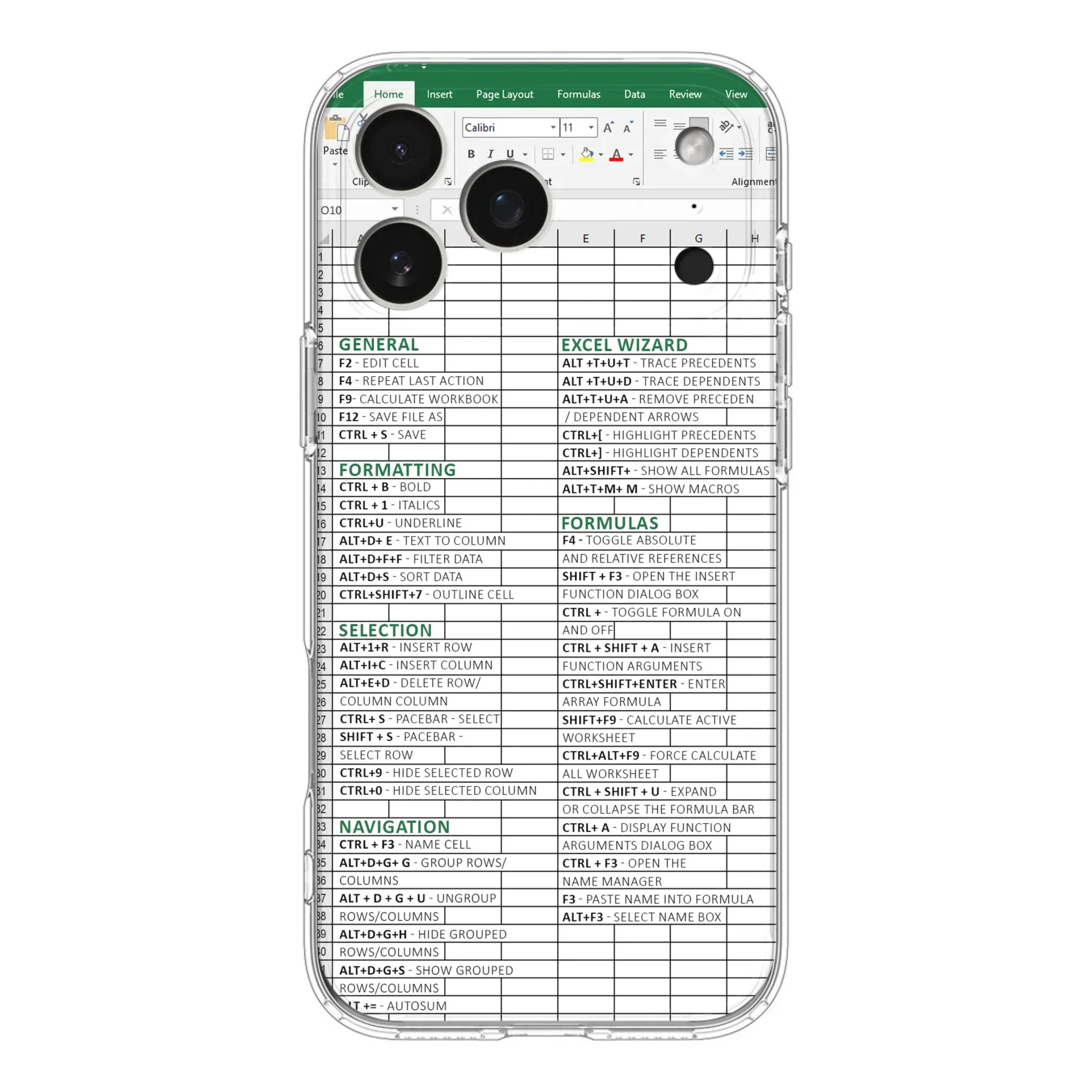 Personalized Excel Phone Case - Gift Idea For Excel Lovers - Cases For iPhone/Samsung