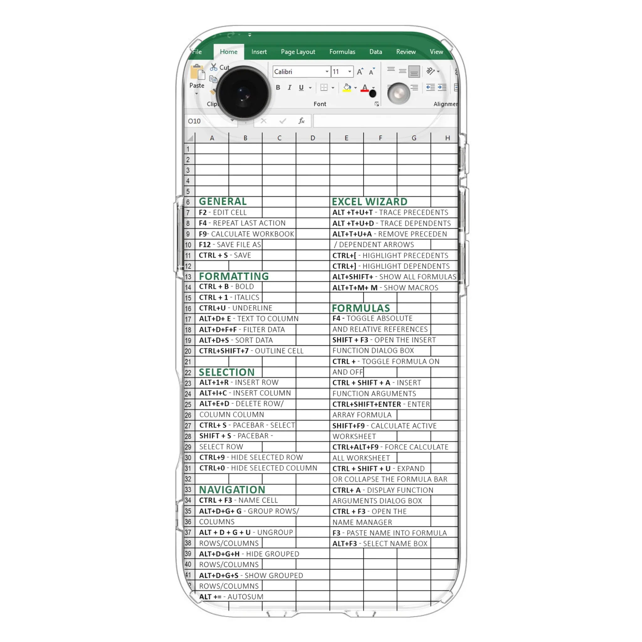 Personalized Excel Phone Case - Gift Idea For Excel Lovers - Cases For iPhone/Samsung