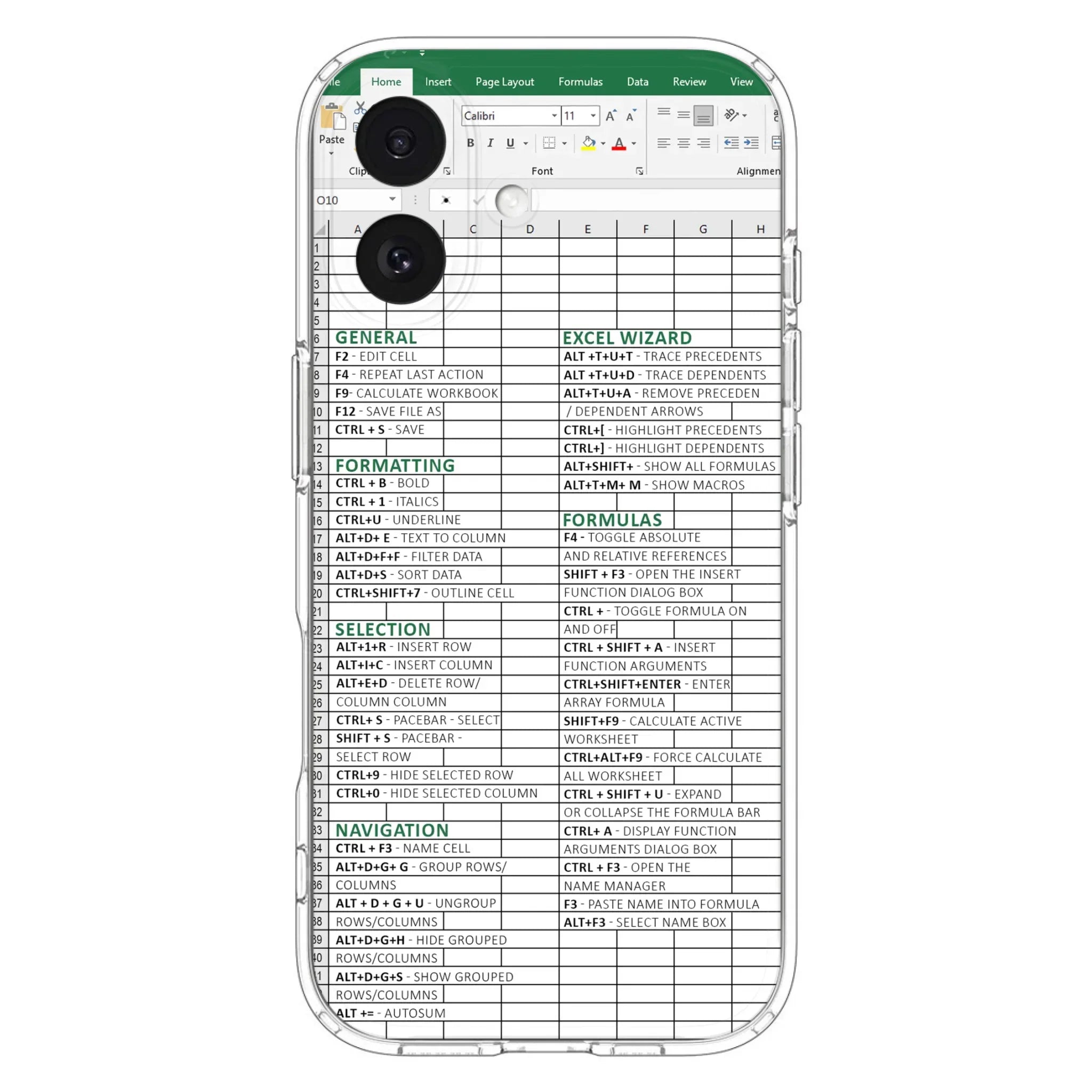Personalized Excel Phone Case - Gift Idea For Excel Lovers - Cases For iPhone/Samsung
