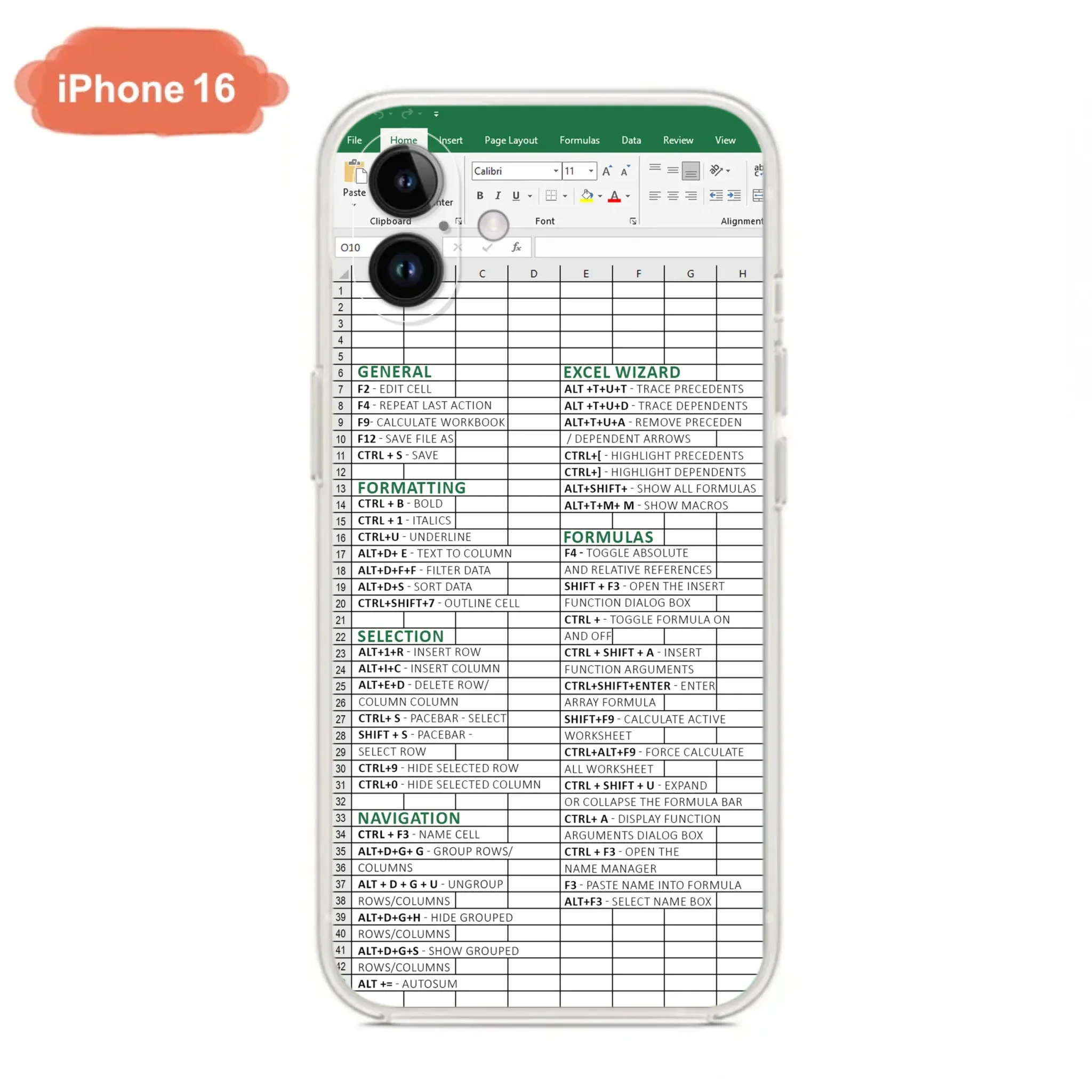 Personalized Excel Phone Case - Gift Idea For Excel Lovers - Cases For iPhone/Samsung