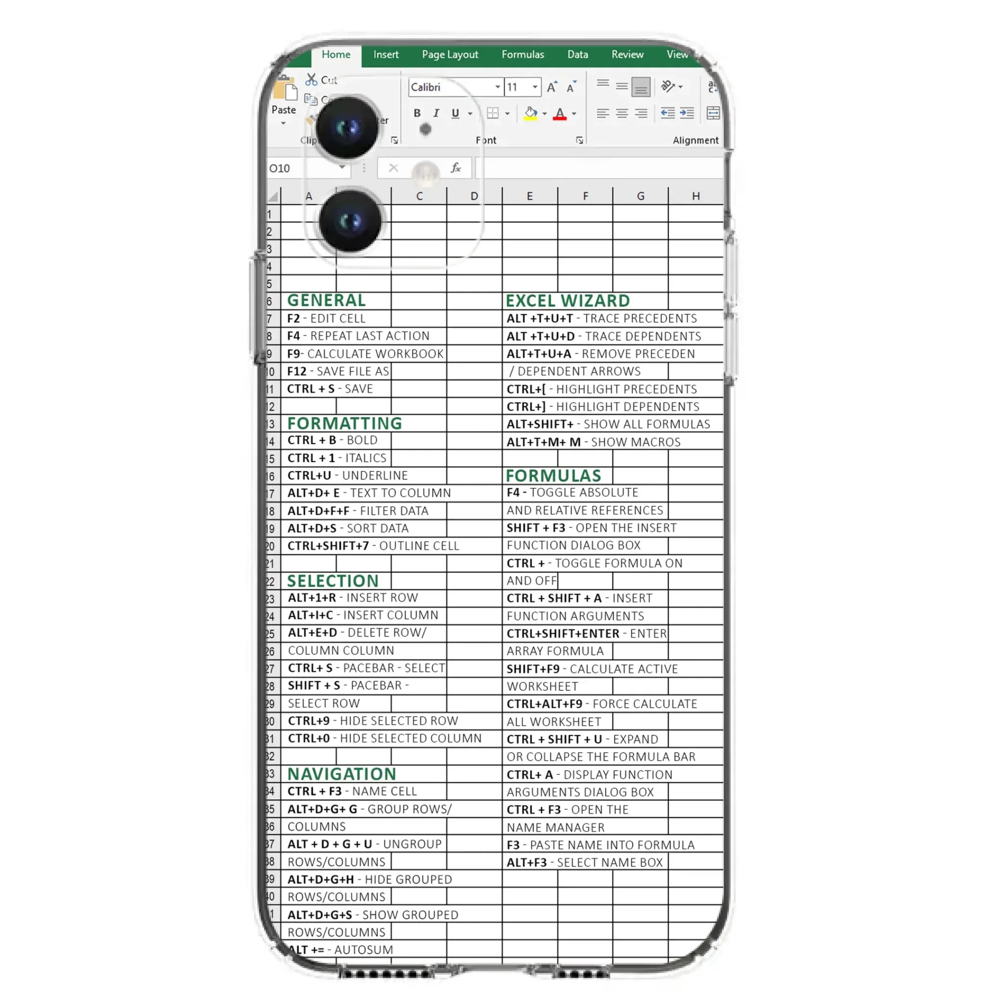 Personalized Excel Phone Case - Gift Idea For Excel Lovers - Cases For iPhone/Samsung