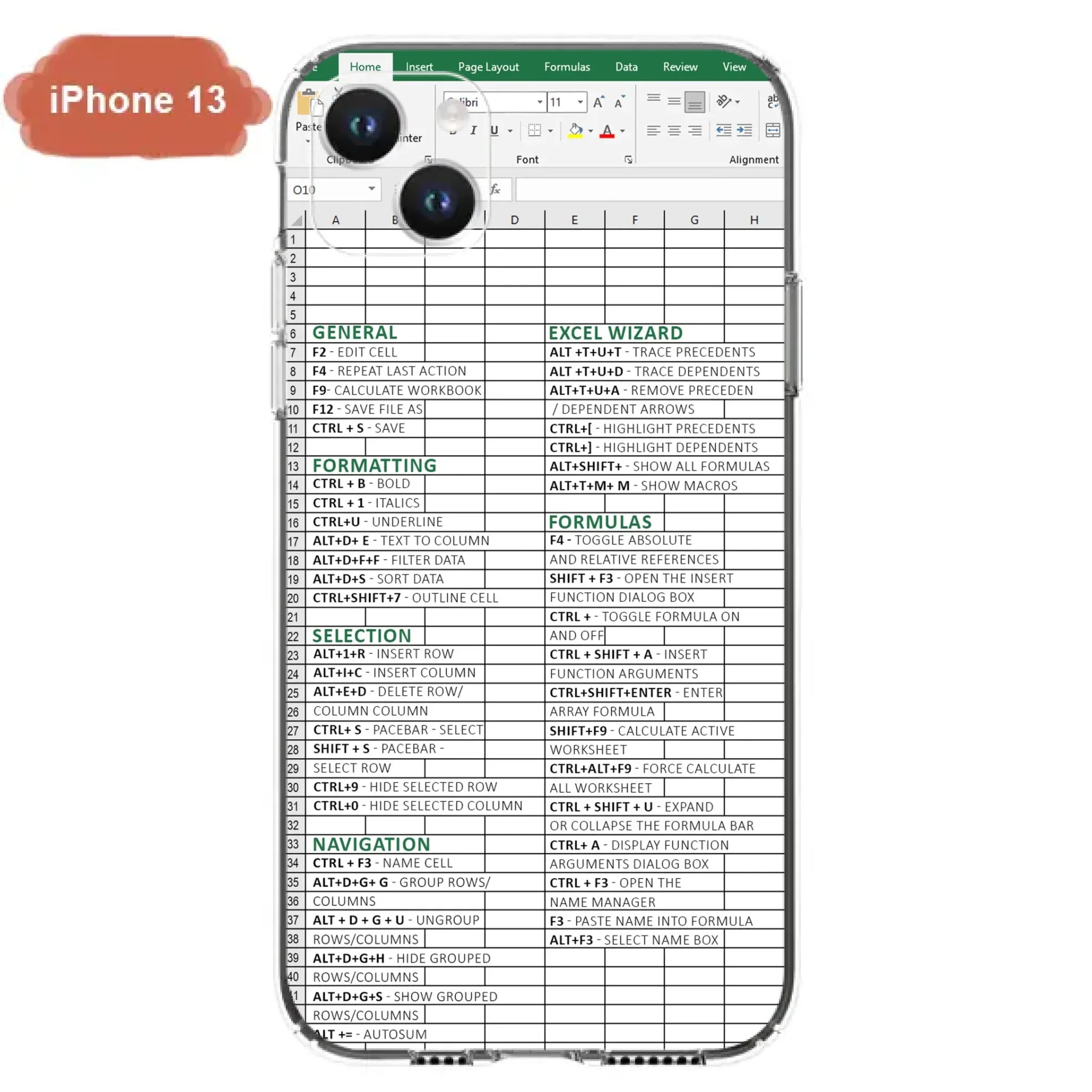 Personalized Excel Phone Case - Gift Idea For Excel Lovers - Cases For iPhone/Samsung