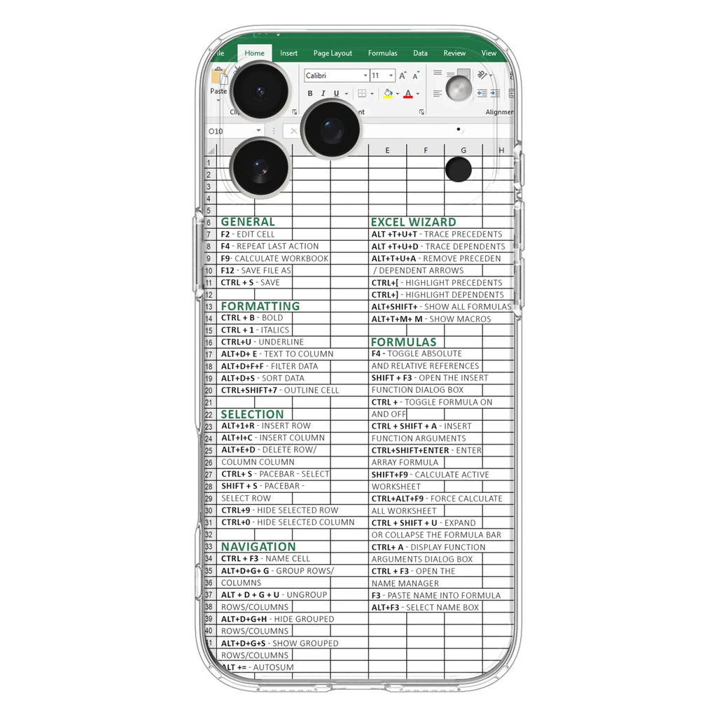Personalized Excel Phone Case - Gift Idea For Excel Lovers - Cases For iPhone/Samsung