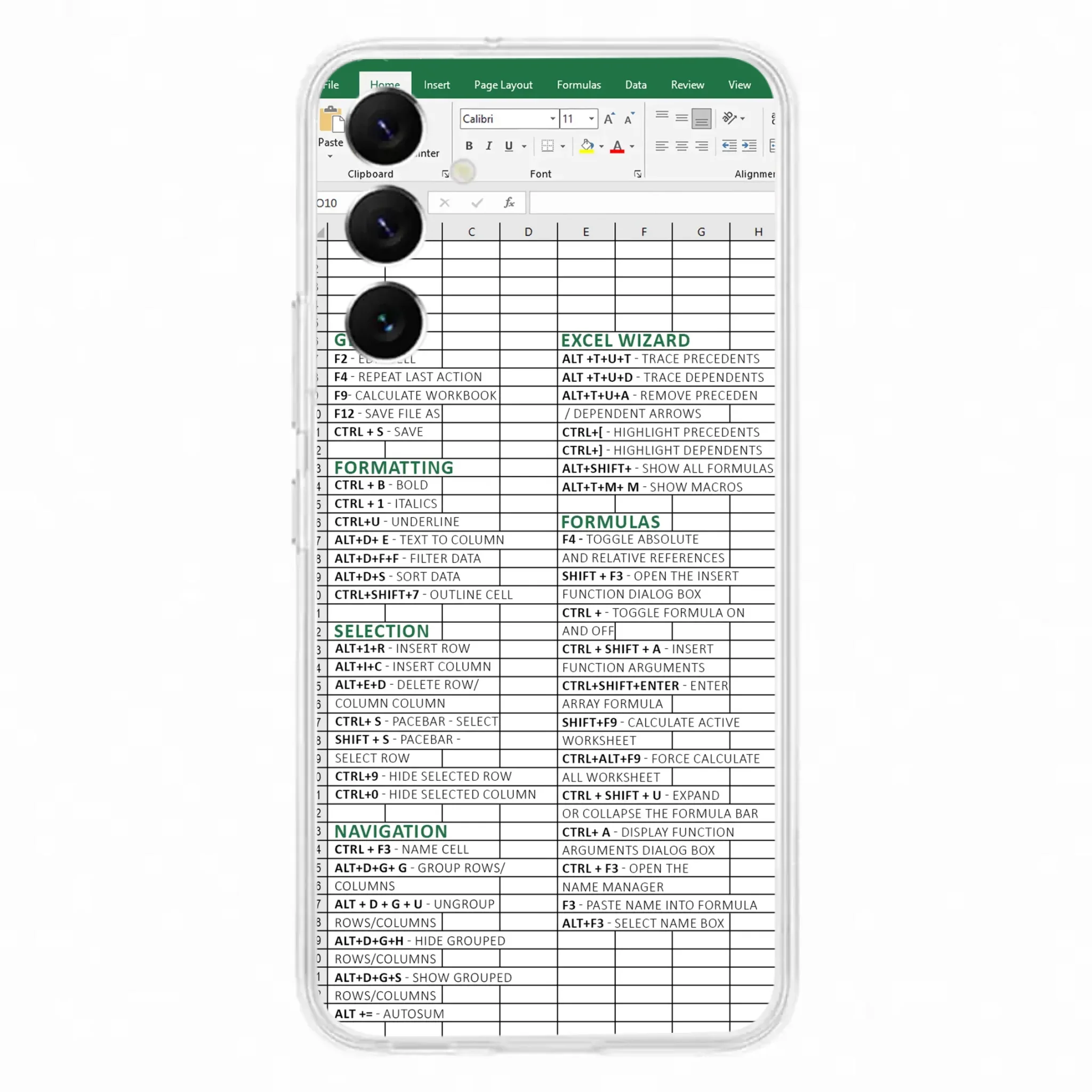 Personalized Excel Phone Case - Gift Idea For Excel Lovers - Cases For iPhone/Samsung