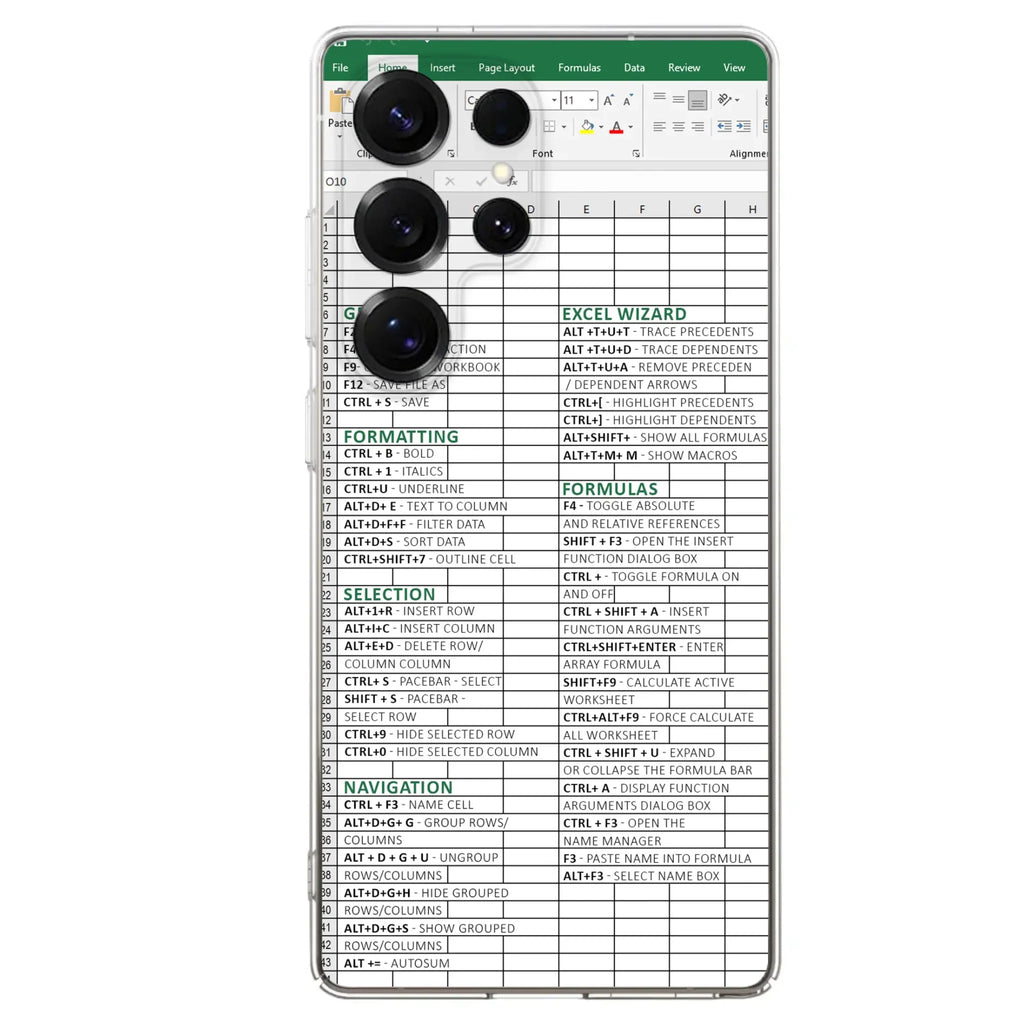 Personalized Excel Phone Case - Gift Idea For Excel Lovers - Cases For iPhone/Samsung