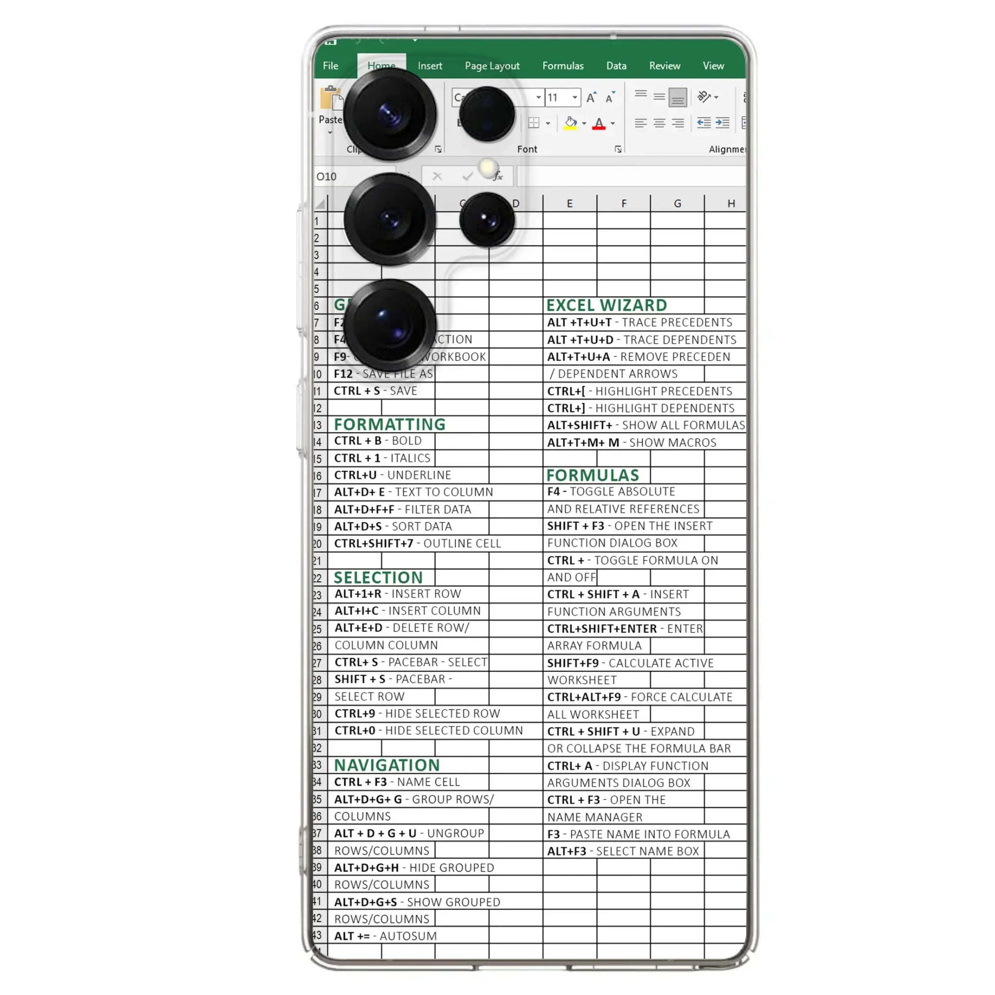 Personalized Excel Phone Case - Gift Idea For Excel Lovers - Cases For iPhone/Samsung