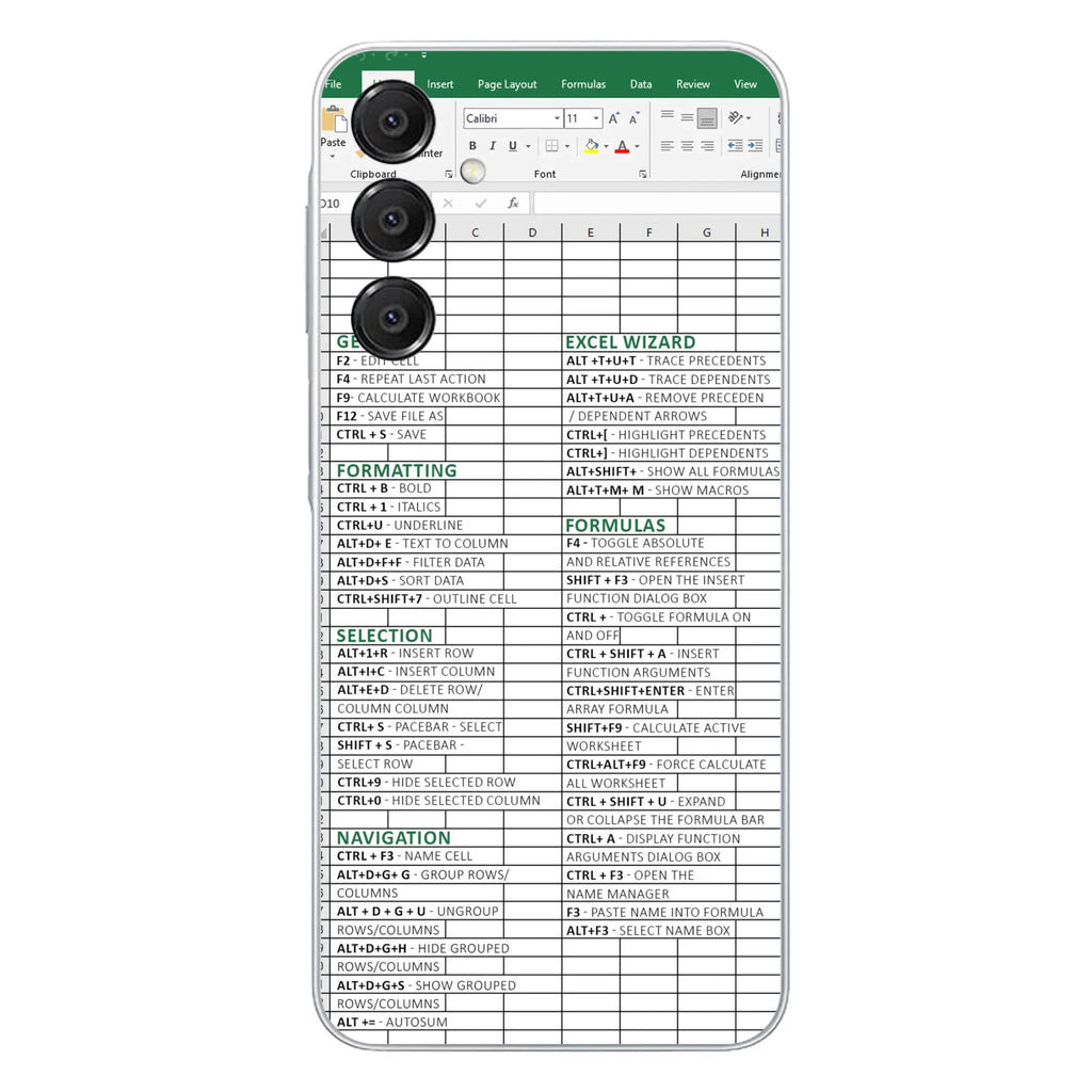 Personalized Excel Phone Case - Gift Idea For Excel Lovers - Cases For iPhone/Samsung