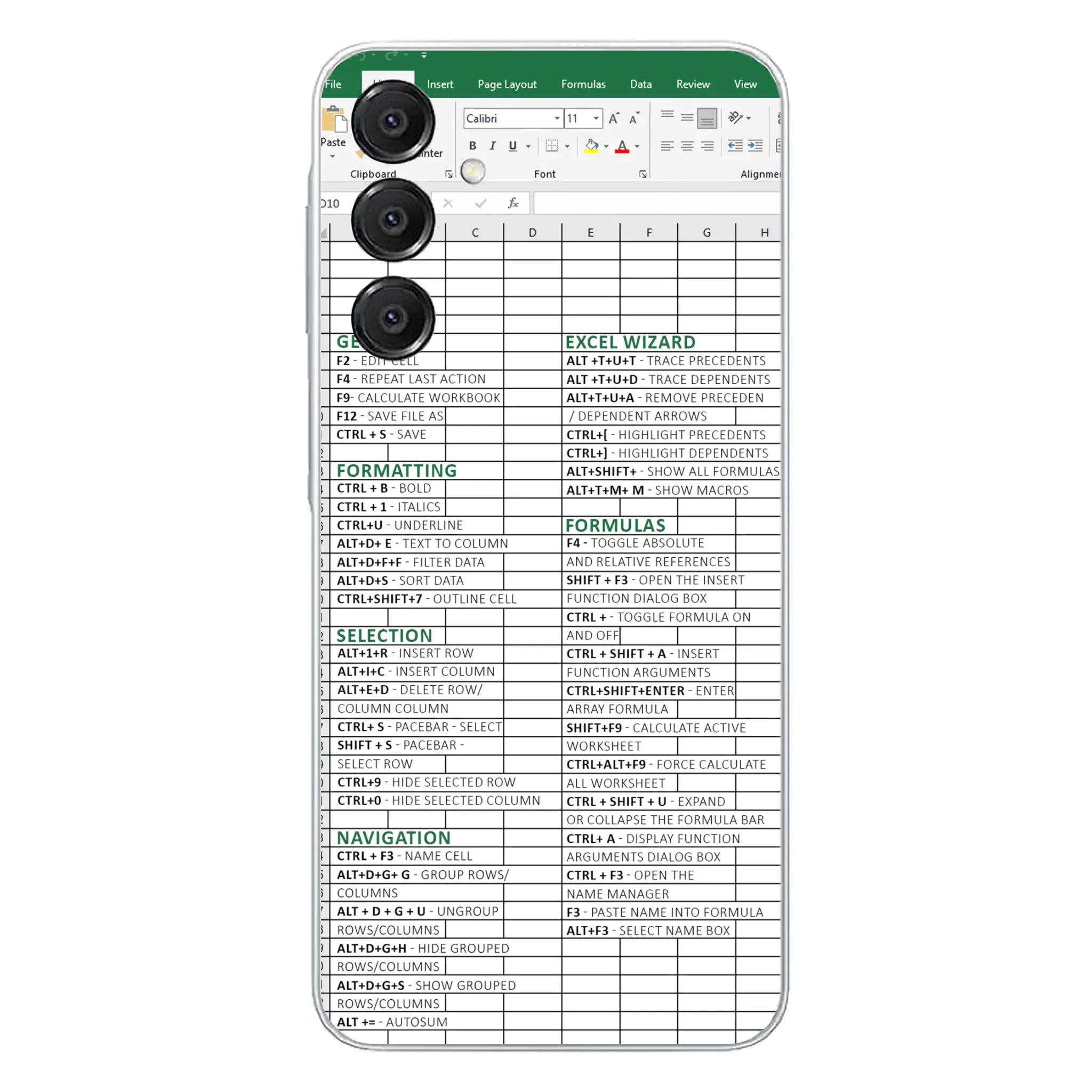 Personalized Excel Phone Case - Gift Idea For Excel Lovers - Cases For iPhone/Samsung