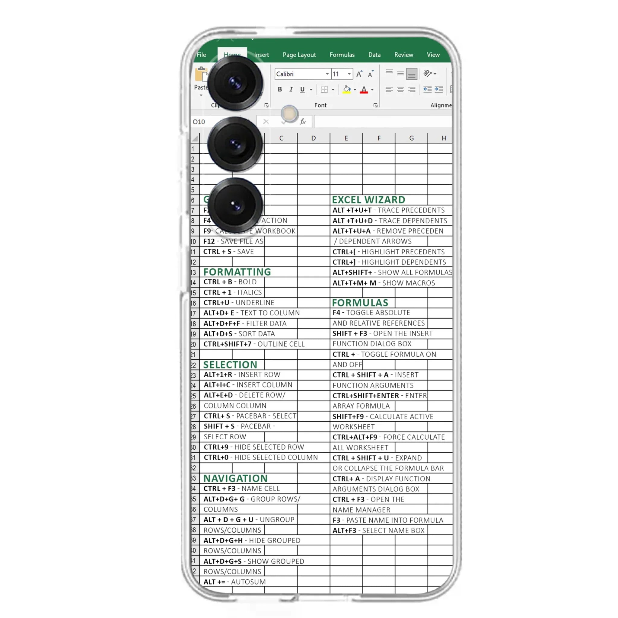 Personalized Excel Phone Case - Gift Idea For Excel Lovers - Cases For iPhone/Samsung