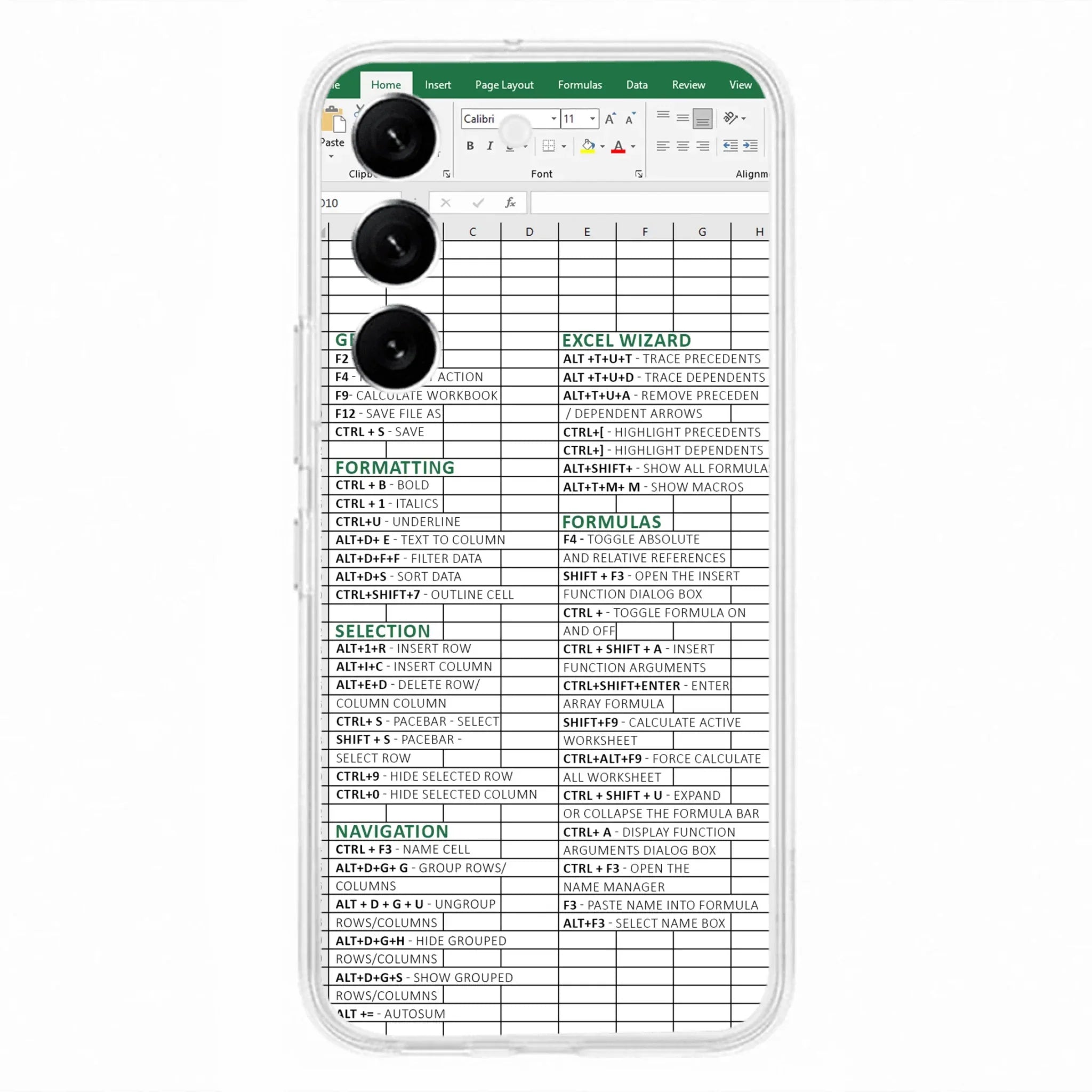Personalized Excel Phone Case - Gift Idea For Excel Lovers - Cases For iPhone/Samsung