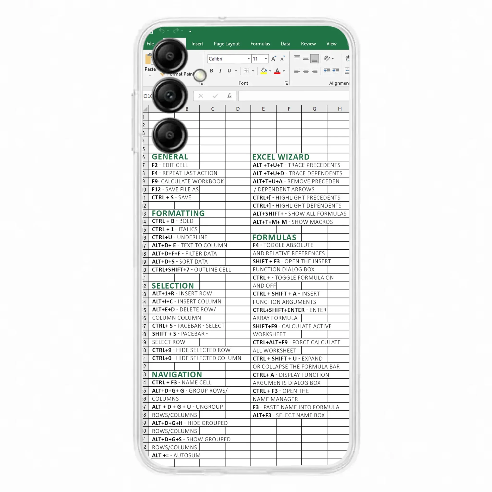 Personalized Excel Phone Case - Gift Idea For Excel Lovers - Cases For iPhone/Samsung