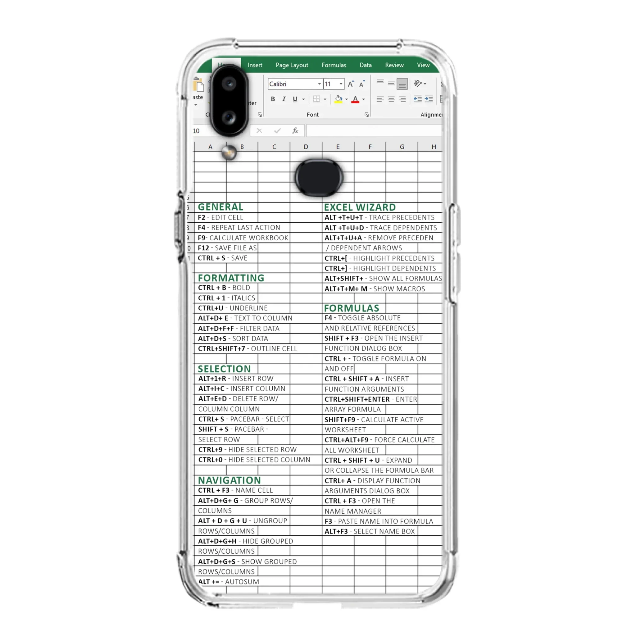 Personalized Excel Phone Case - Gift Idea For Excel Lovers - Cases For iPhone/Samsung