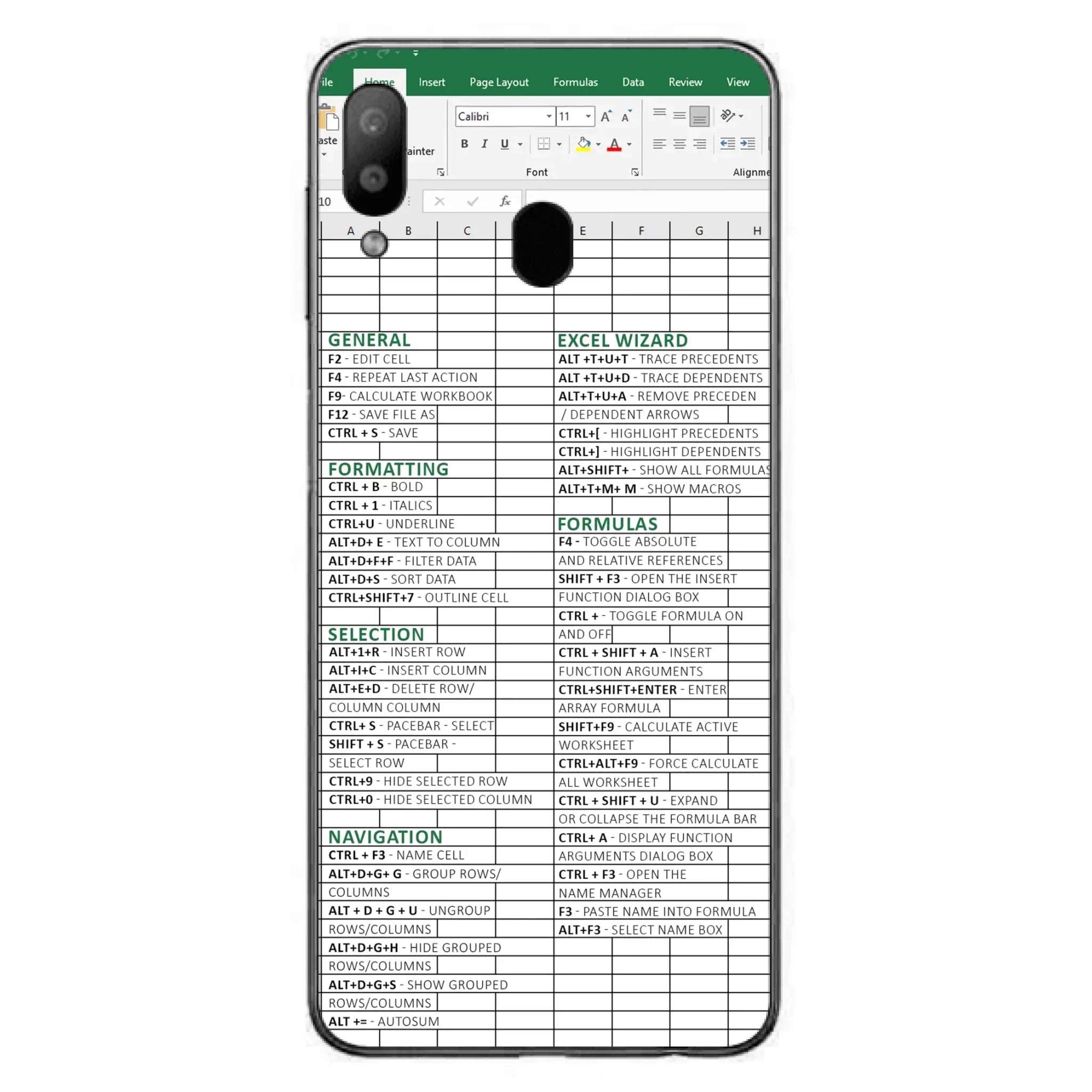 Personalized Excel Phone Case - Gift Idea For Excel Lovers - Cases For iPhone/Samsung