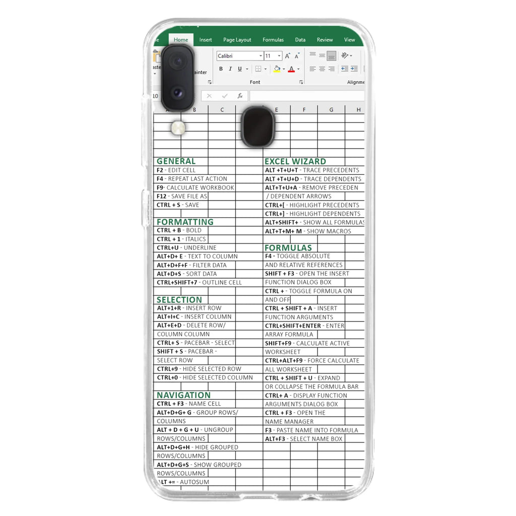 Personalized Excel Phone Case - Gift Idea For Excel Lovers - Cases For iPhone/Samsung