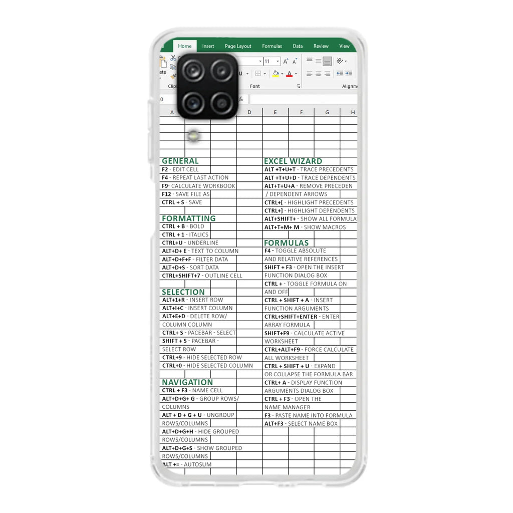 Personalized Excel Phone Case - Gift Idea For Excel Lovers - Cases For iPhone/Samsung