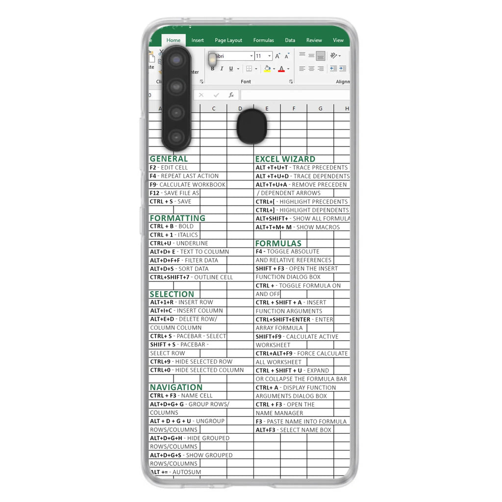 Personalized Excel Phone Case - Gift Idea For Excel Lovers - Cases For iPhone/Samsung