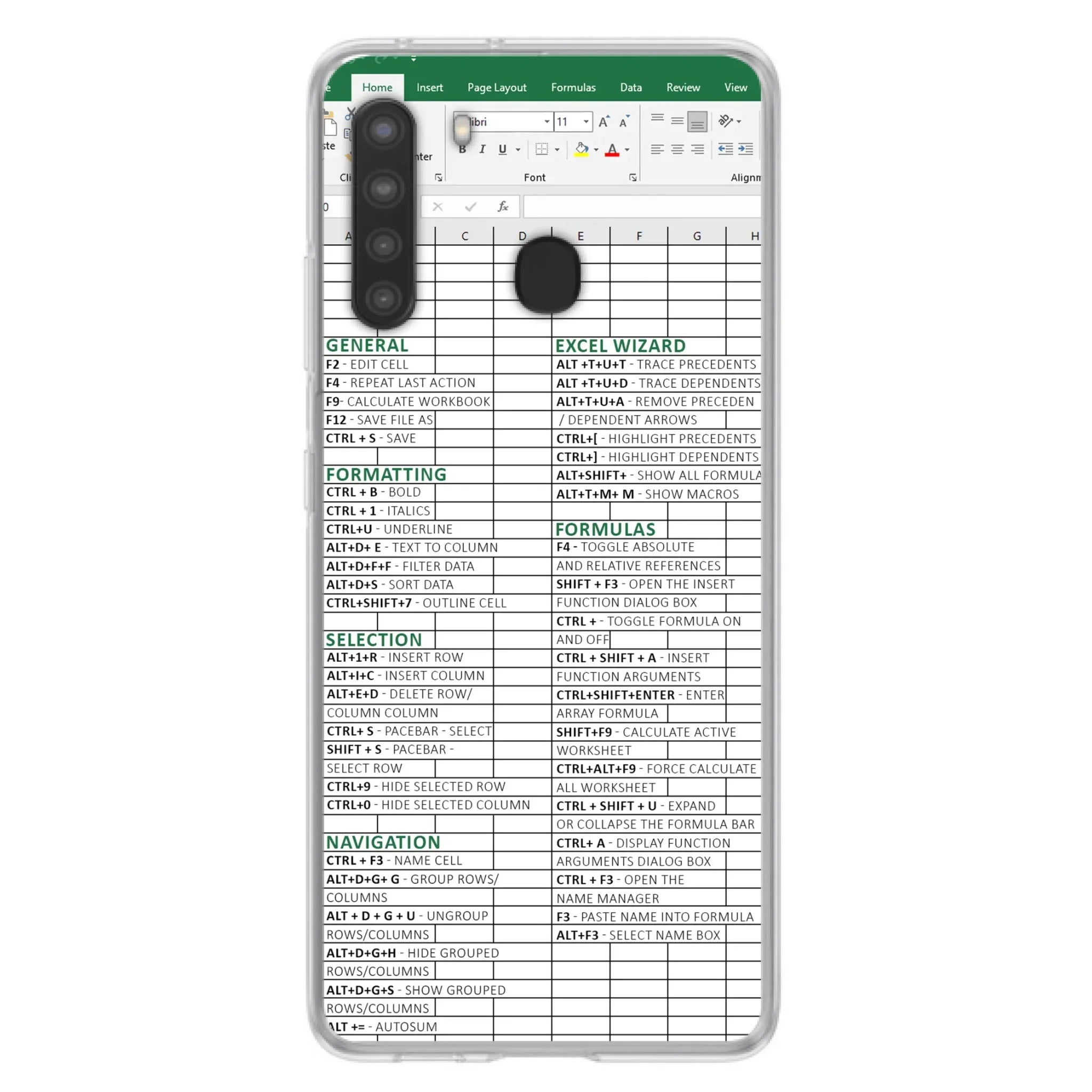 Personalized Excel Phone Case - Gift Idea For Excel Lovers - Cases For iPhone/Samsung