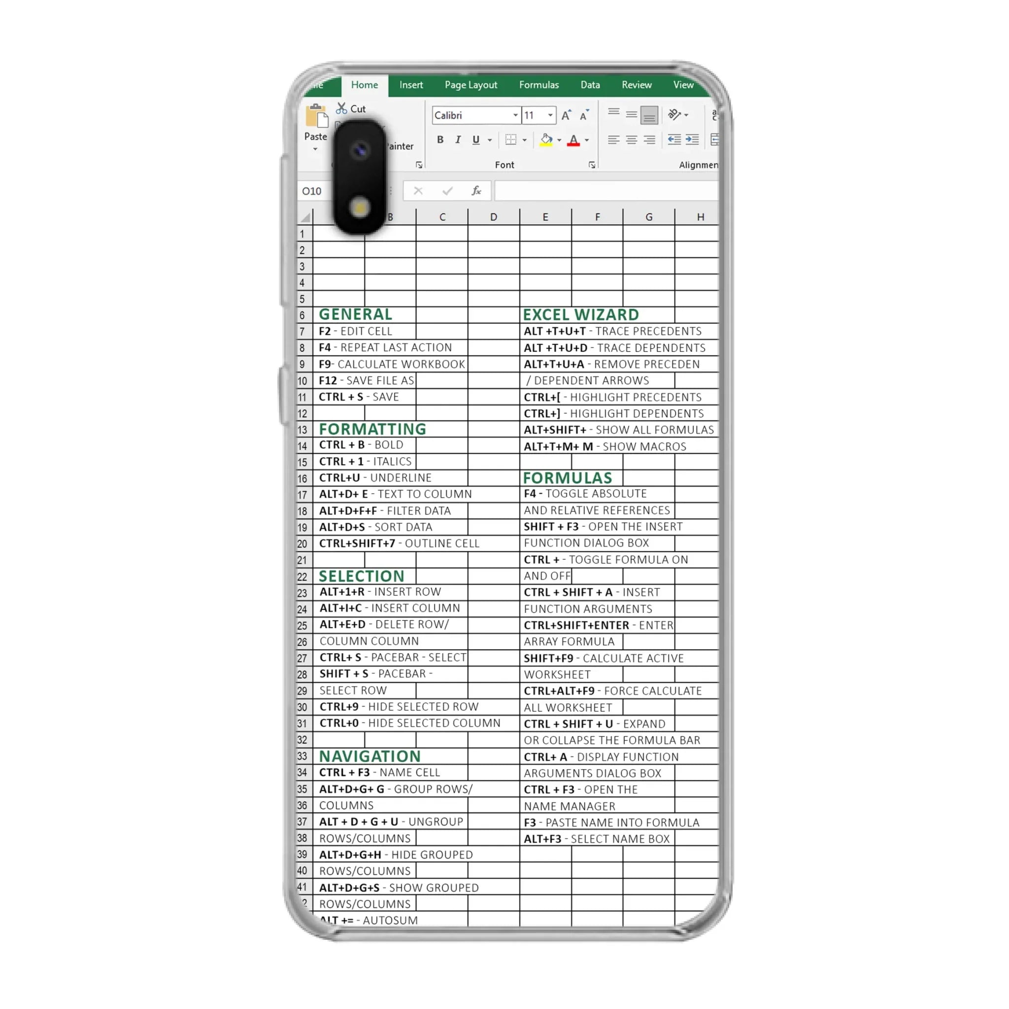 Personalized Excel Phone Case - Gift Idea For Excel Lovers - Cases For iPhone/Samsung