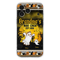 Custom Personalized Grandma Phone Case - Halloween Gift For Grandma - Upto 7 Kids - Grandma's Boo Crew - Case For iPhone/ Samsung