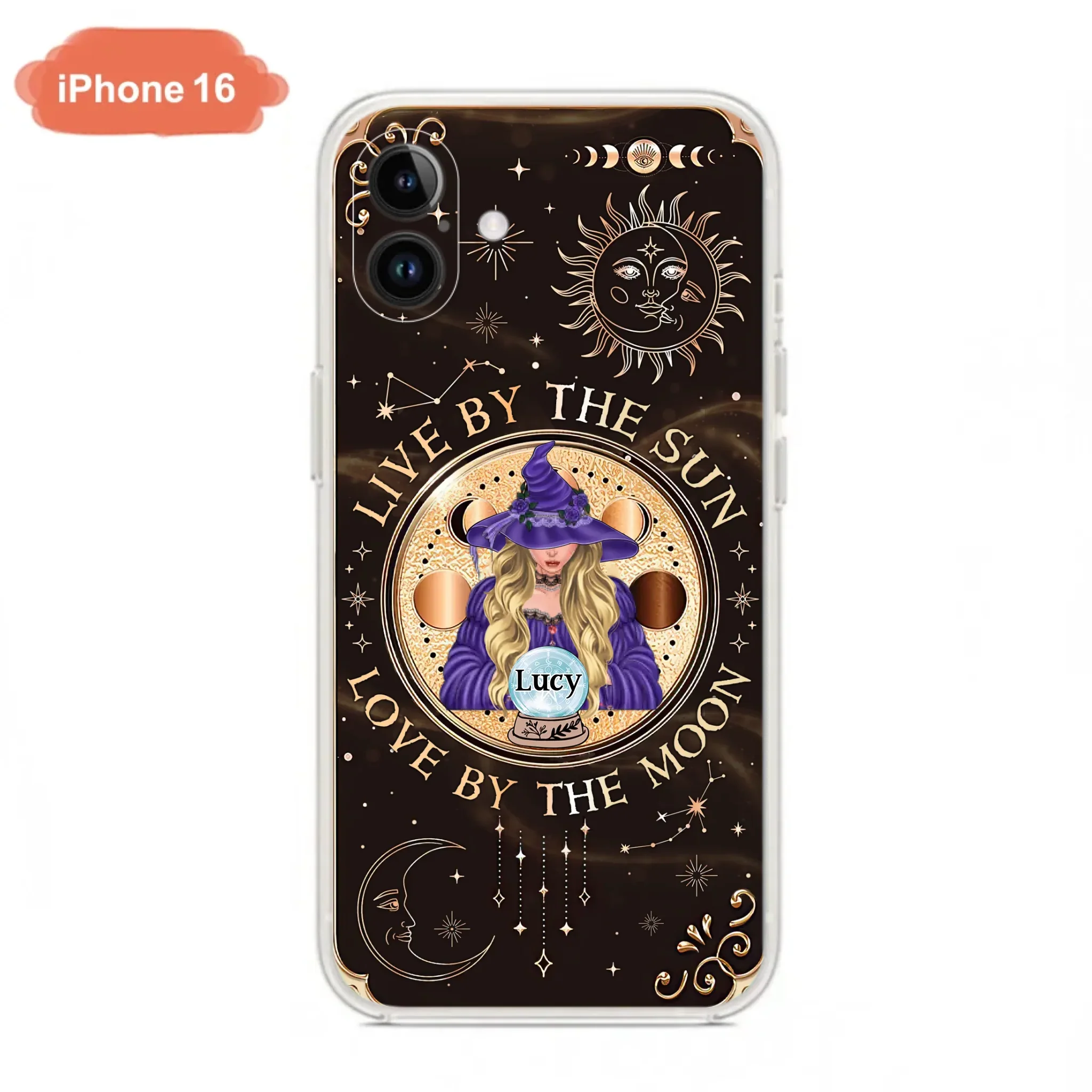 Custom Personalized Witch Phone Case - Halloween Gift Idea For Friend - Only Good May Enter Here - Case for iPhone/Samsung