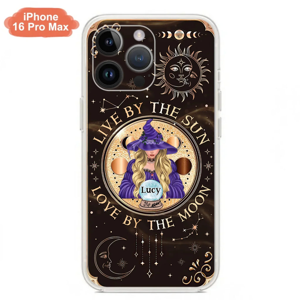 Custom Personalized Witch Phone Case - Halloween Gift Idea For Friend - Only Good May Enter Here - Case for iPhone/Samsung