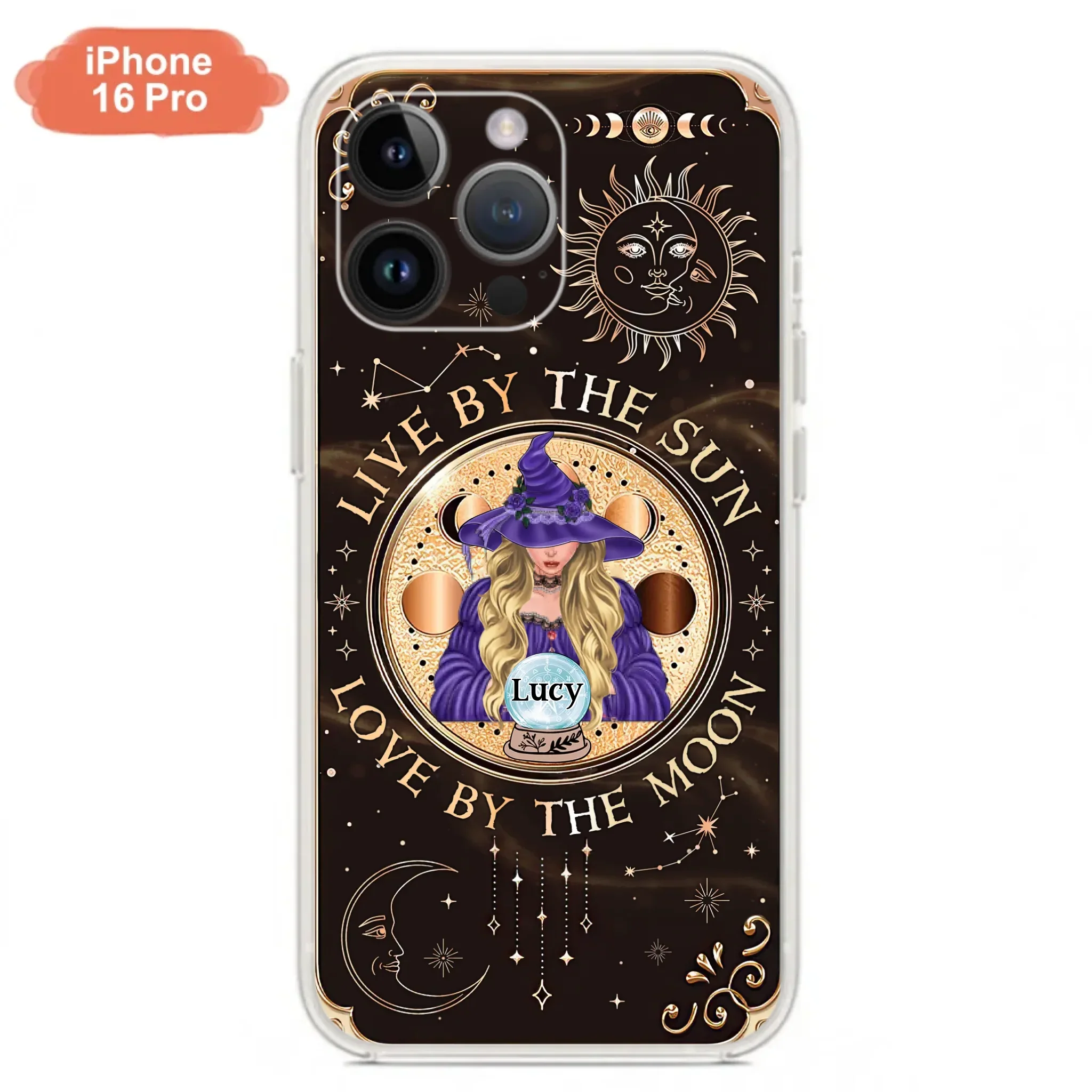 Custom Personalized Witch Phone Case - Halloween Gift Idea For Friend - Only Good May Enter Here - Case for iPhone/Samsung