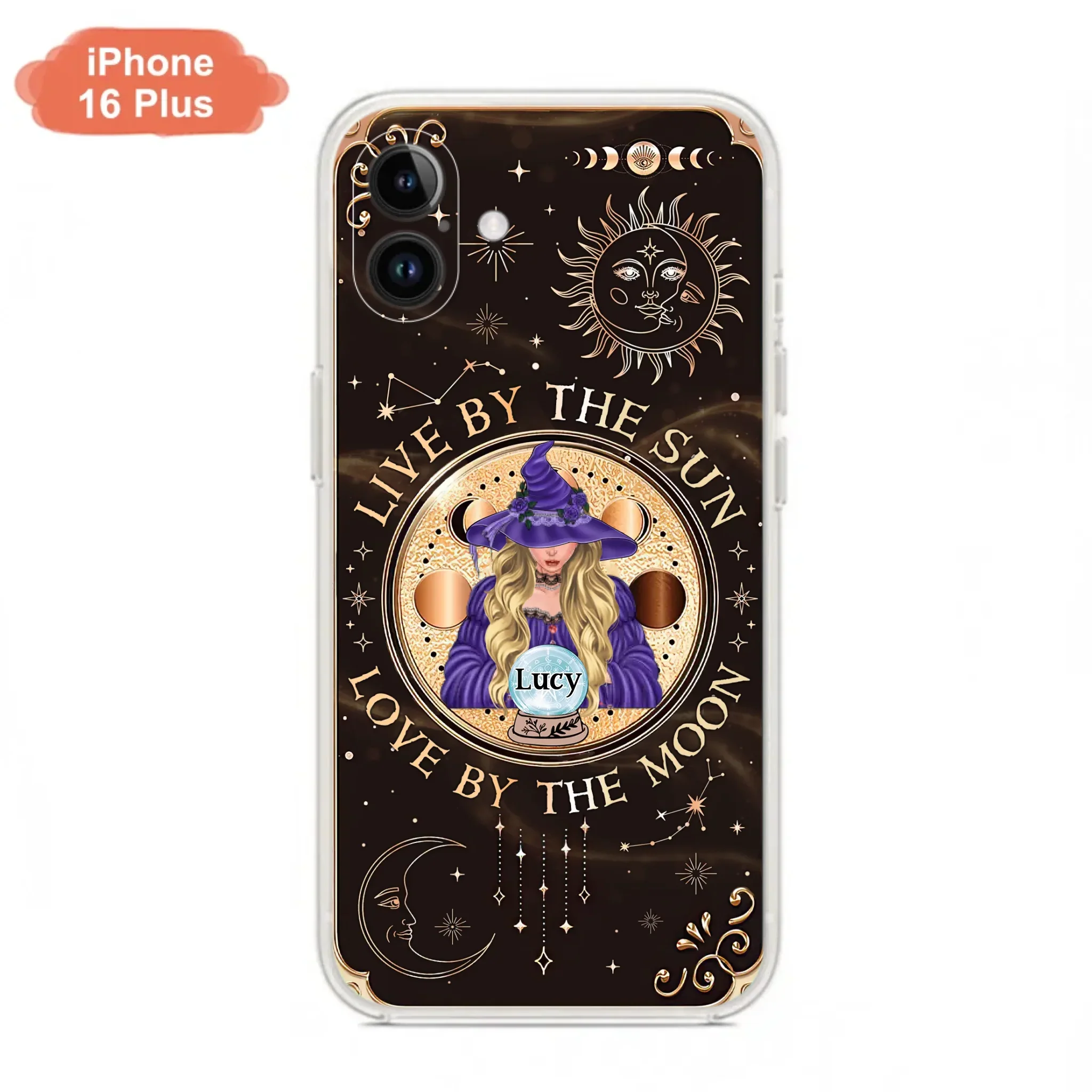 Custom Personalized Witch Phone Case - Halloween Gift Idea For Friend - Only Good May Enter Here - Case for iPhone/Samsung