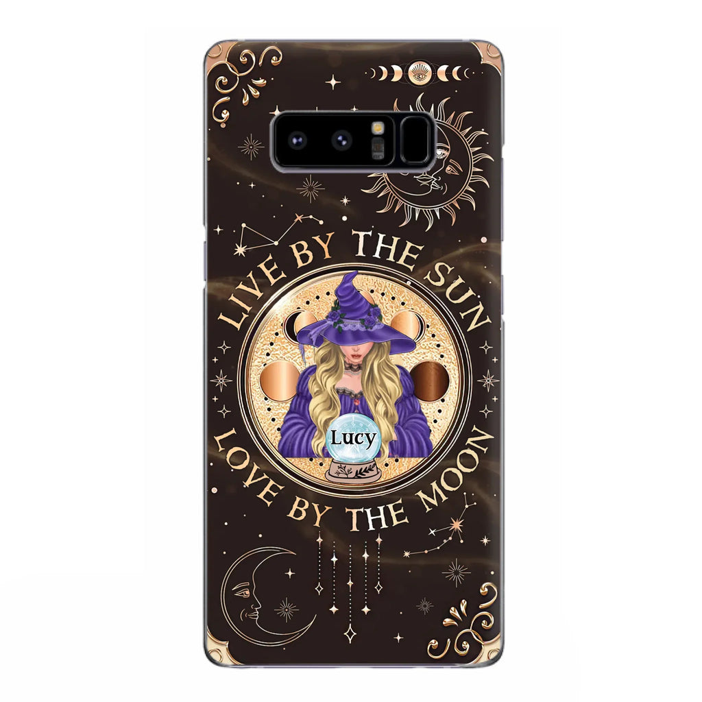 Custom Personalized Witch Phone Case - Halloween Gift Idea For Friend - Only Good May Enter Here - Case for iPhone/Samsung