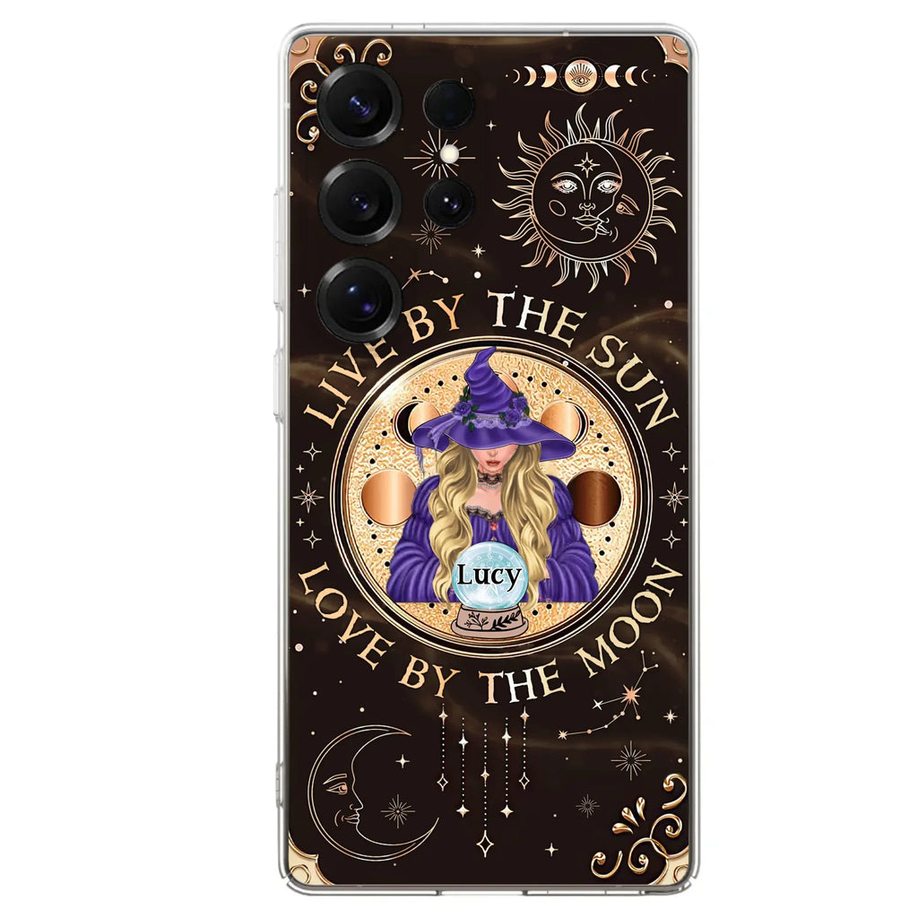 Custom Personalized Witch Phone Case - Halloween Gift Idea For Friend - Only Good May Enter Here - Case for iPhone/Samsung