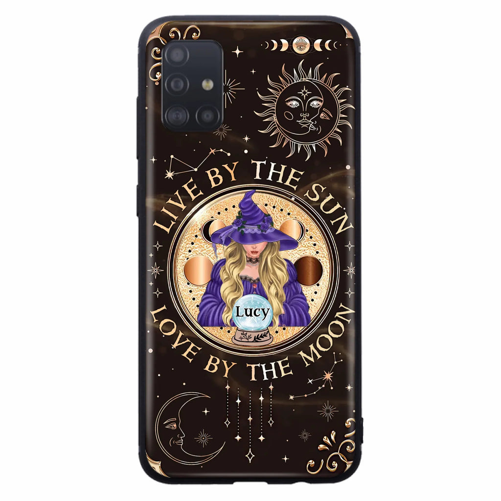 Custom Personalized Witch Phone Case - Halloween Gift Idea For Friend - Only Good May Enter Here - Case for iPhone/Samsung