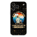 Custom Personalized Dog Dad Phone Case - Gift Idea For Father's Day/Dog Lovers - Upto 4 Dogs - A Guy And His Dog A Bond That Can't Be Broken - Cases For iPhone/Samsung