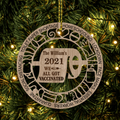 Custom Personalized 2026 Ornament - Best Gift For Family - We All Got Vaccinated