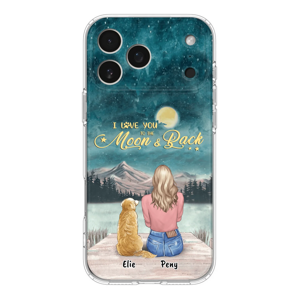 Personalized Pet Mom Phone Case - up to 4 Pets - FD19NO