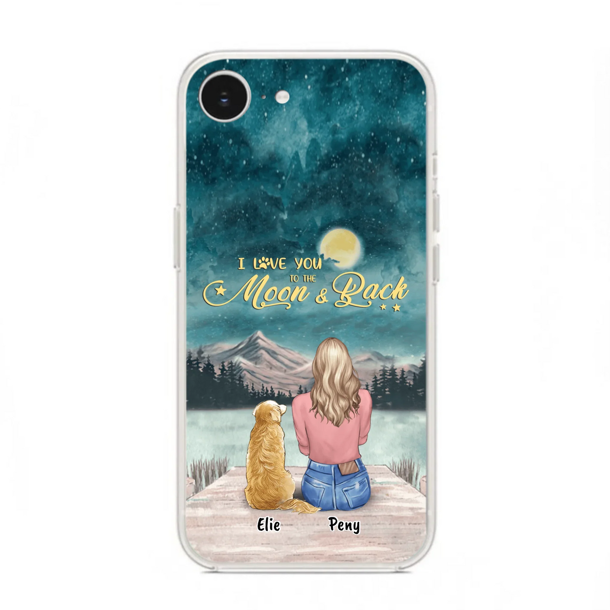 Personalized Pet Mom Phone Case - up to 4 Pets - FD19NO