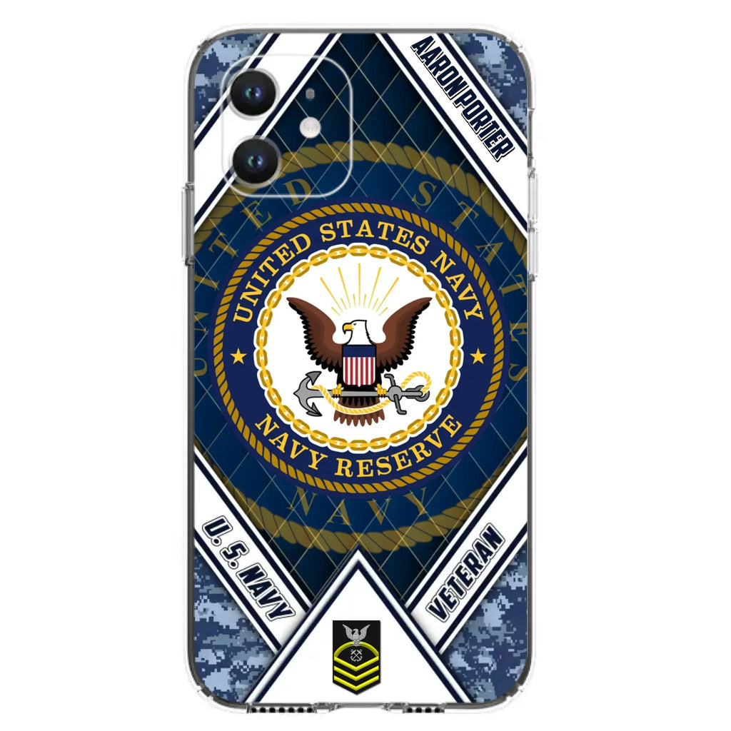 Custom Personalized Veteran Phone Case - Gift Idea For Veteran - Case For iPhone And Samsung