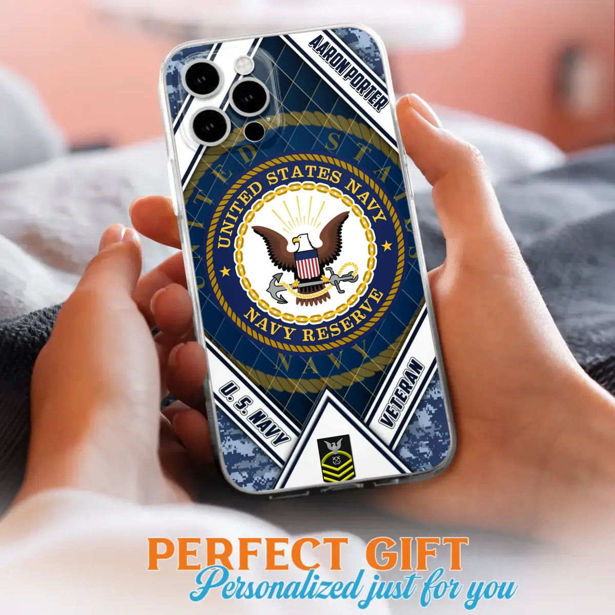 Custom Personalized Veteran Phone Case - Gift Idea For Veteran - Case For iPhone And Samsung