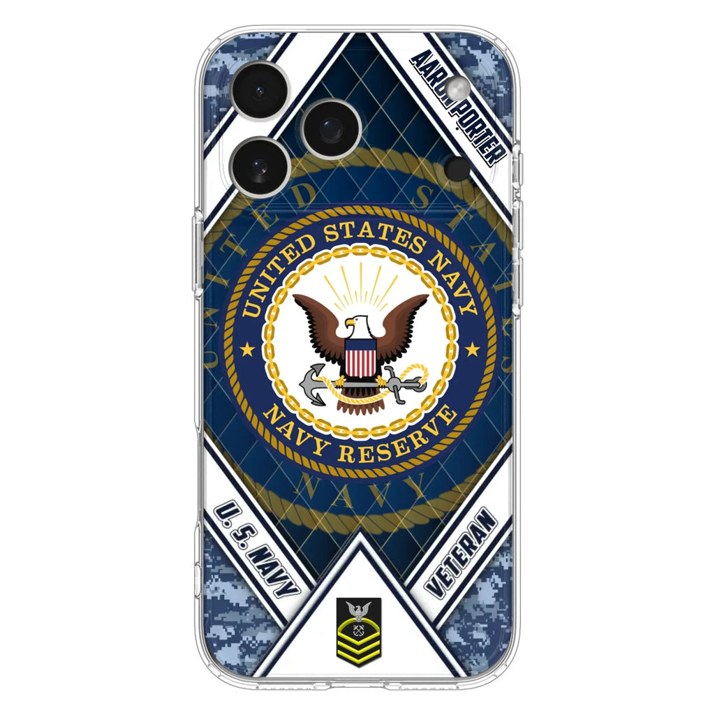 Custom Personalized Veteran Phone Case - Gift Idea For Veteran - Case For iPhone And Samsung